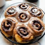 Chocolate Espresso Cinnamon Rolls