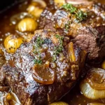 Comforting French Onion Pot Roast