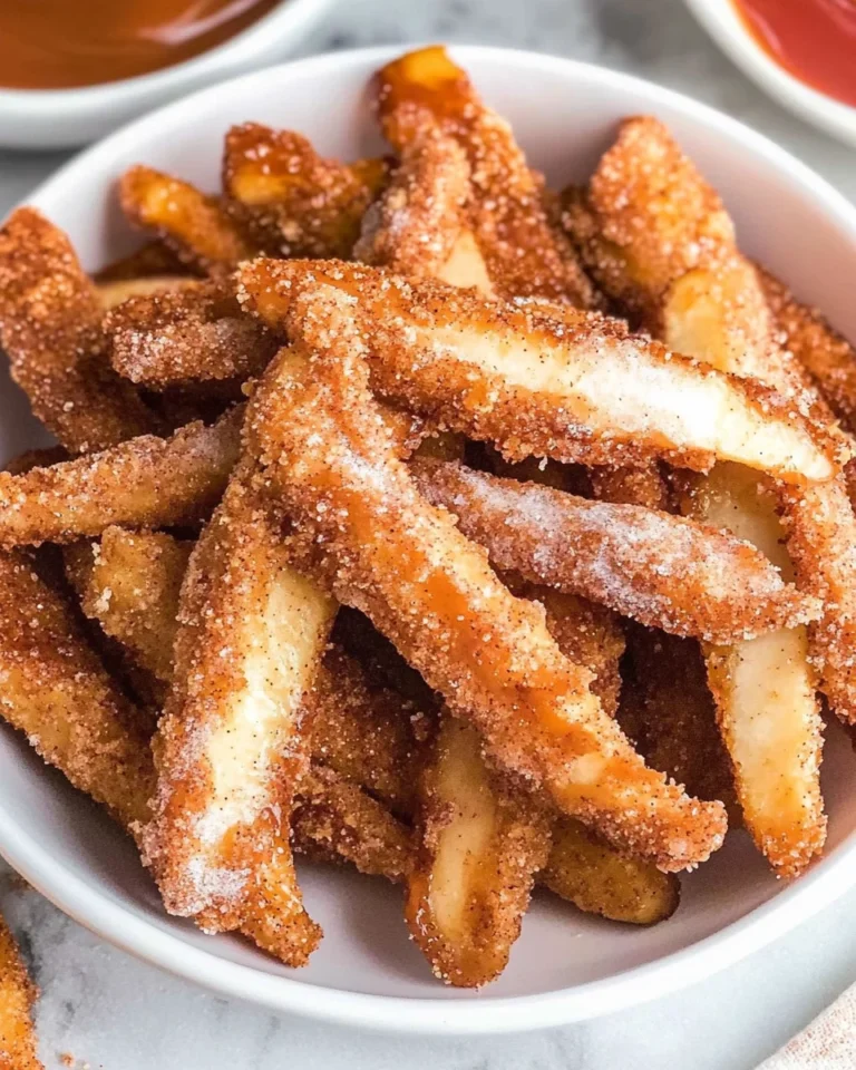 Crispy Air Fryer Apple Fries