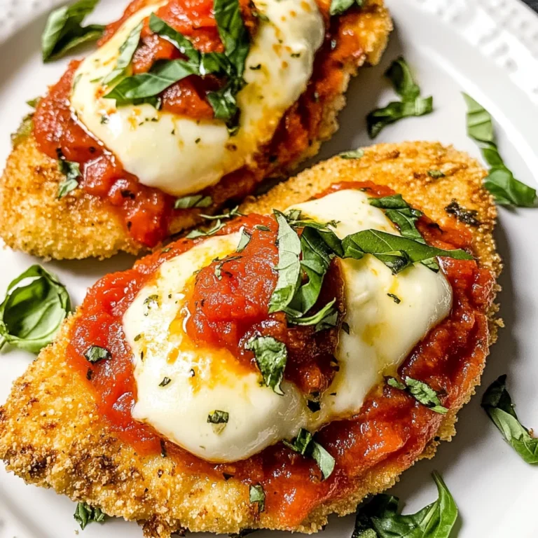 Crispy Healthy Chicken Parmesan - Air Fryer Recipe