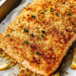 Crispy Parmesan Crusted Baked Salmon: 1 amazing dish