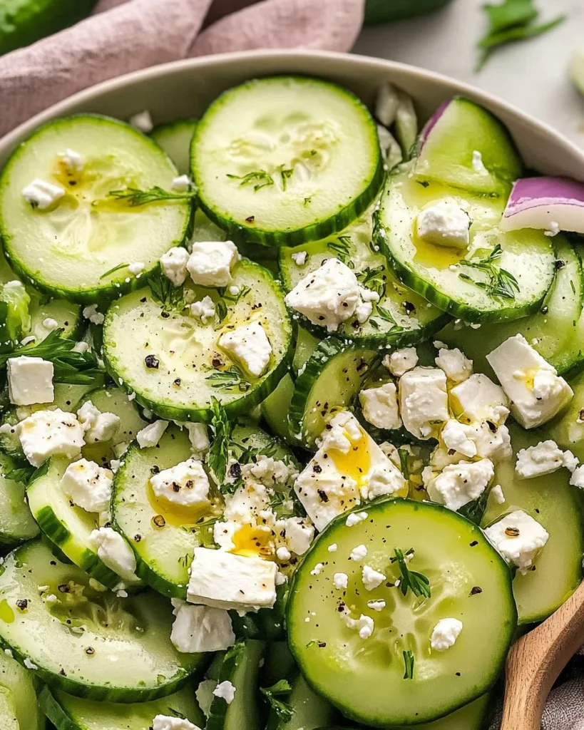 Cucumber Feta Salad Recipe