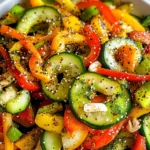 Cucumber and Sweet Pepper Salad