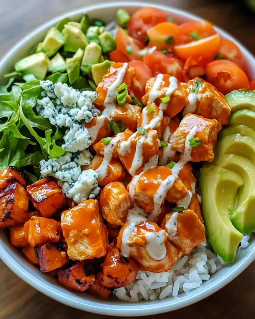 Easy Buffalo Chicken Bowl Recipe