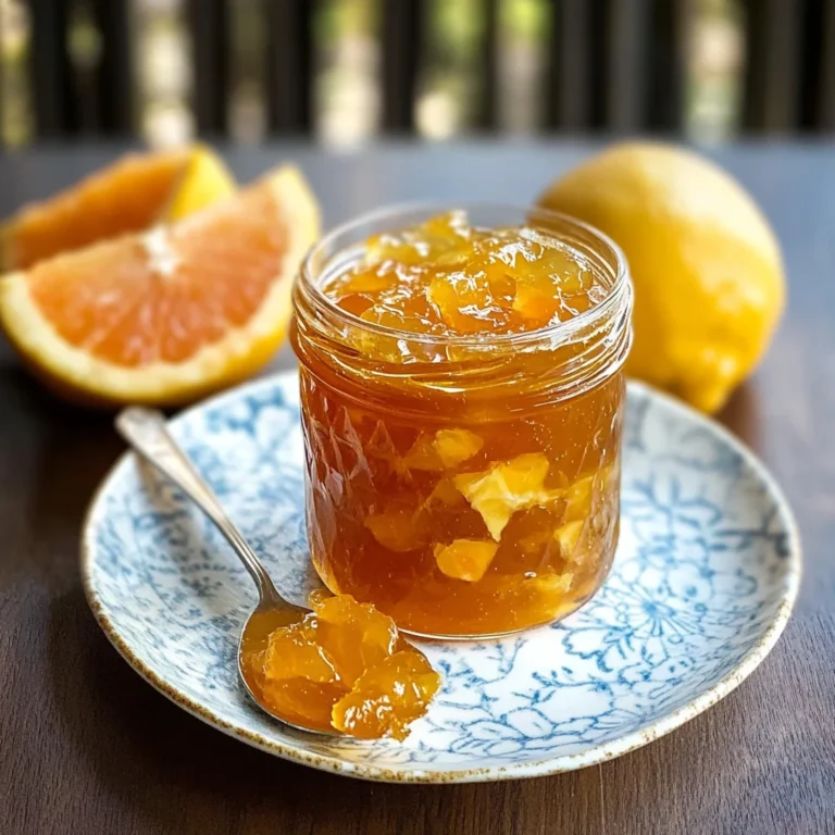 Grapefruit Marmalade
