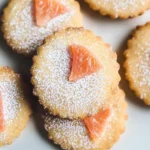 Grapefruit Shortbread Cookies