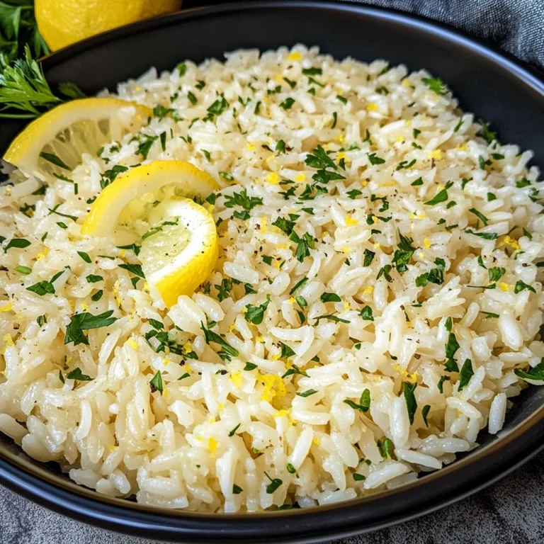 Greek Lemon Rice Recipe (35-Minutes)