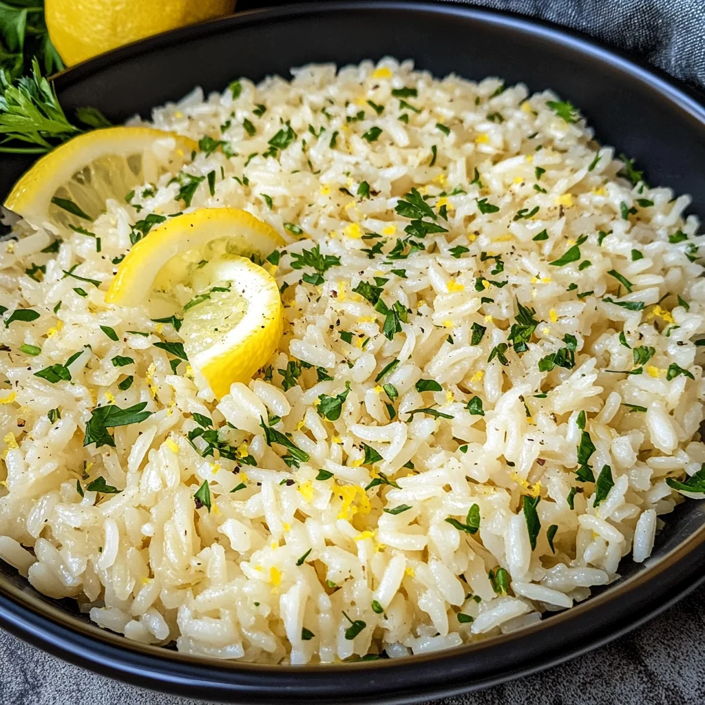 Greek Lemon Rice Recipe (35-Minutes)