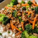 Ground Turkey Teriyaki Stir Fry