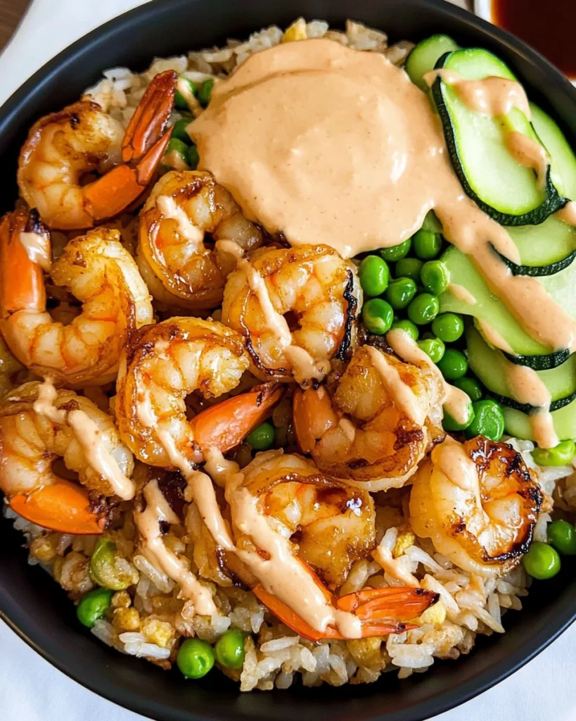 Hibachi Shrimp Rice Bowls