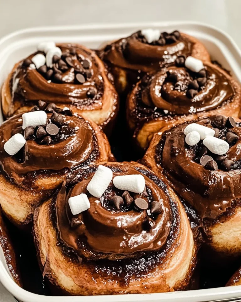 Hot Chocolate Cinnamon Rolls