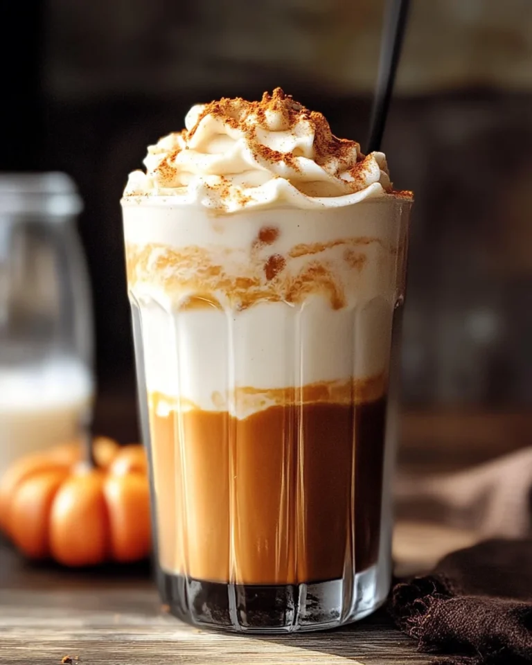 Iced Pumpkin Cream Chai Tea Latte (Starbucks Inspired)