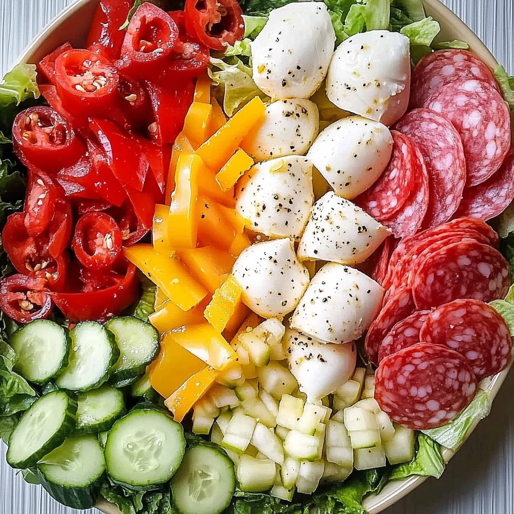 Italian Sub Salad, Two Ways