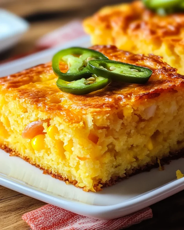 Jalapeño Cheddar Cornbread Recipe - Easy & Spicy Bread