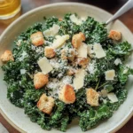 Lemony Parmesan Kale Salad