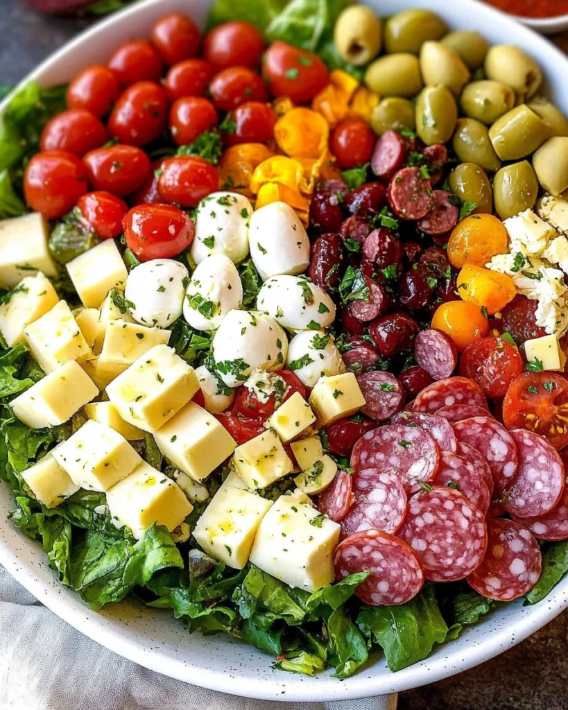 Simple Antipasto Salad Recipe