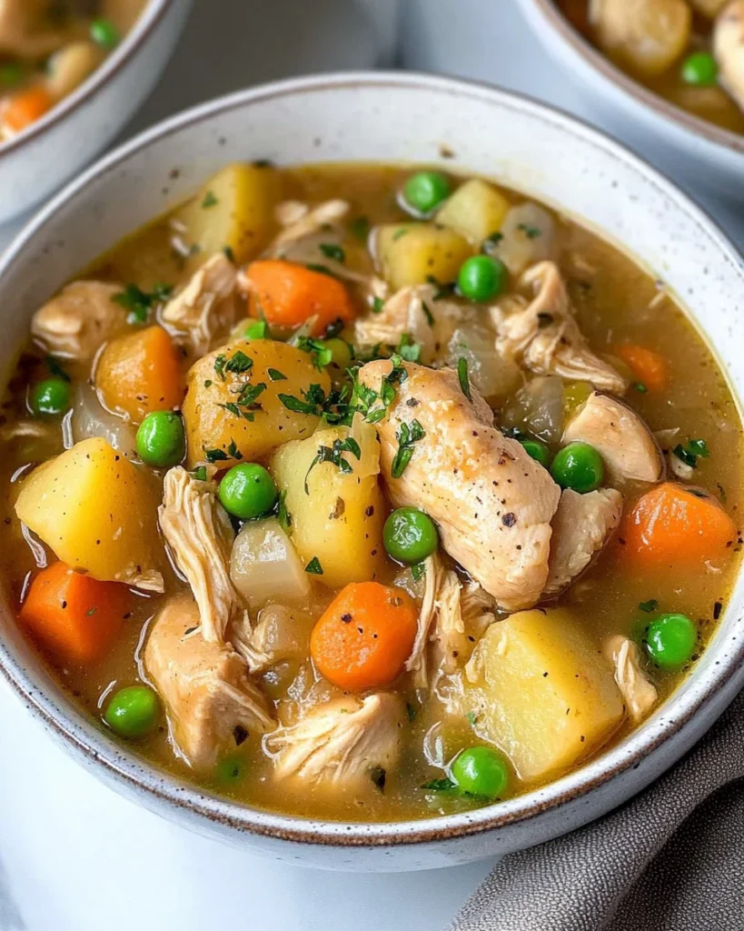 Slow Cooker Chicken Stew