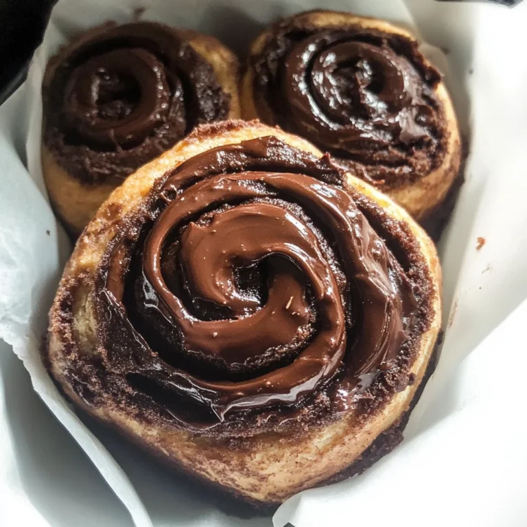 Small Batch MOLTEN Double Chocolate Cinnamon Rolls - Vegan!