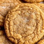 Soft Batch Apple Cider Gingersnap Cookies