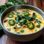 Spicy Jalapeño Popper Chicken Soup