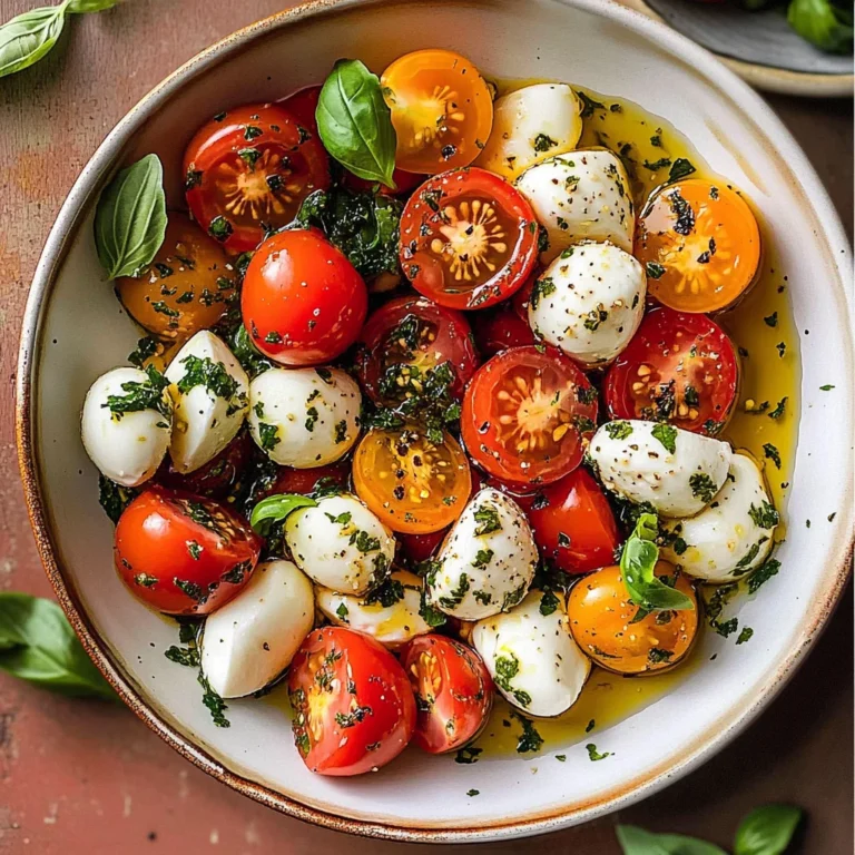 Tasty Tomato Mozzarella Salad