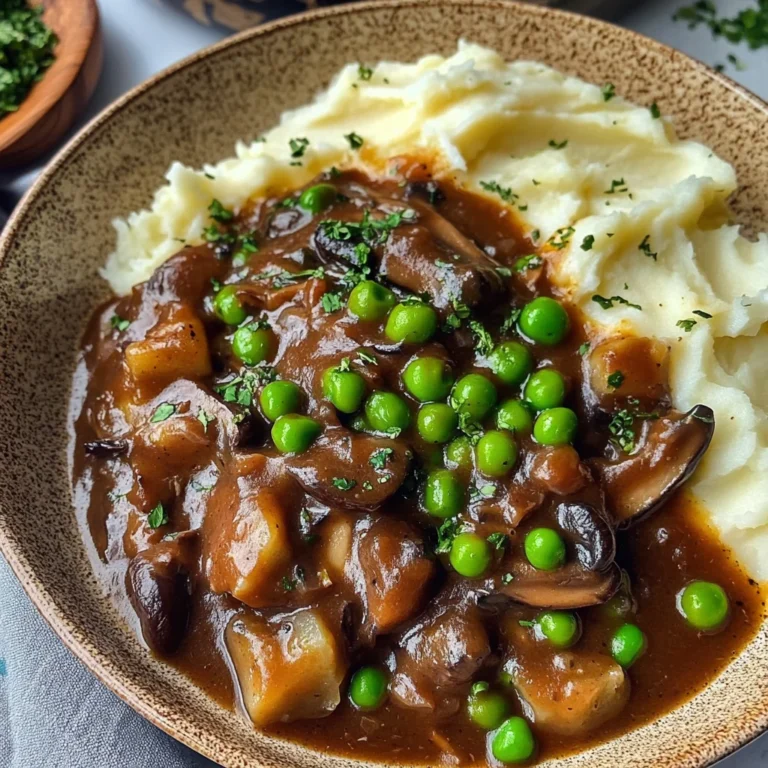 Vegan Mushroom Bourguignon