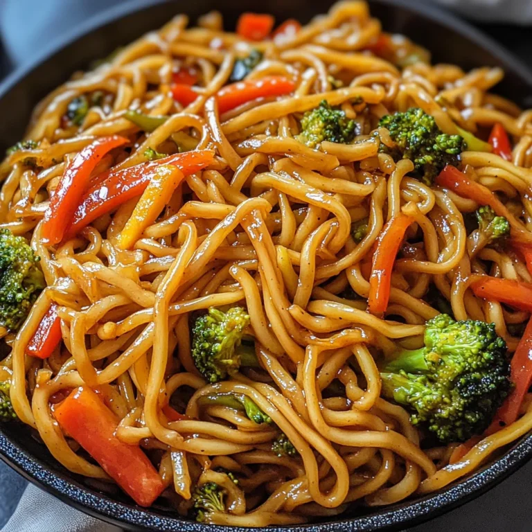 Veggie Lo Mein (Under 30 Minutes)