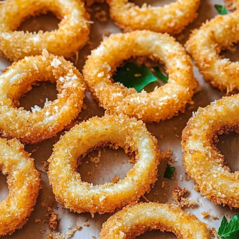 Viral High-Protein Keto Onion Rings Hack (No Breadcrumbs, No Frying!)