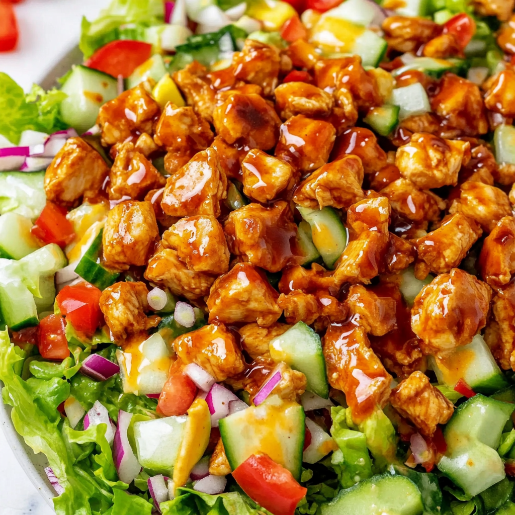 Honey Hot Chicken Salad