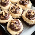 chocolate peanut butter sweet rolls